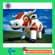 Gigante bonito vaca inflável para venda